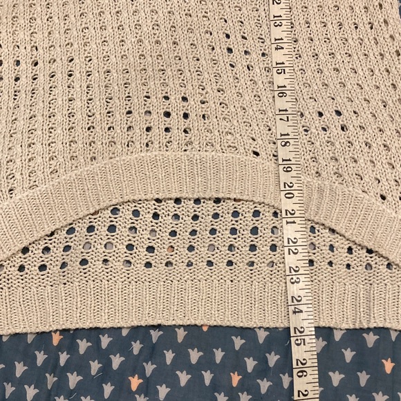 RD Style Beige Open-Knit Sweater - Picture 4 of 6